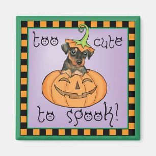 Imã Halloween Min Pin