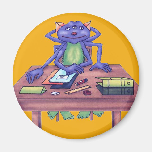 Imã Halloween Monster-Director (Frente)