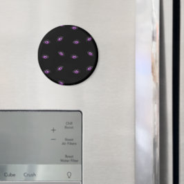 Imã Halloween, Olhos Roxos, Truques Ou Tratamentos, Bo