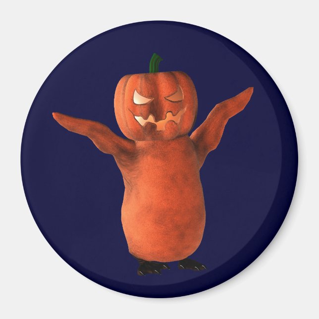 Imã Halloween Penguin (Frente)