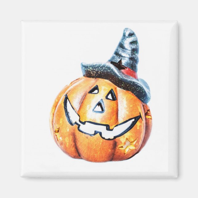 Imã Halloween Pumpkin (Frente)