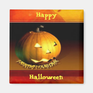 Imã Halloween Pumpkin Magnet