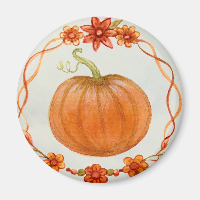 Imã Halloween Pumpkin Magnet (Frente)
