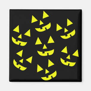 Imã Halloween Pumpkins Jack O' Lanterna