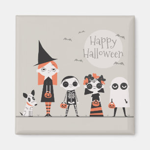 Imã Halloween simples, mas elegante   Íman