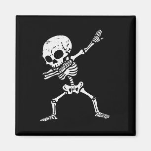 Imã Halloween Skeleton Dabbing Costume Boys Meninas Cr