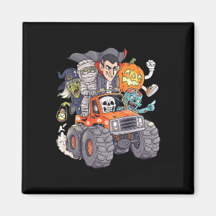 Imã Halloween Skeleton Zombie Monster Vampire Bo