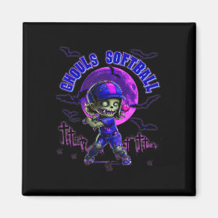Imã Halloween Softll Para Meninas Zumbi Assustador Sin
