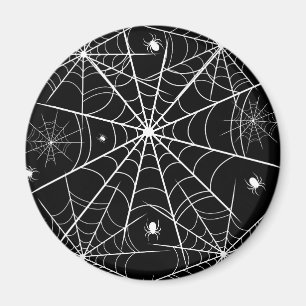 Imã Halloween Spider Web