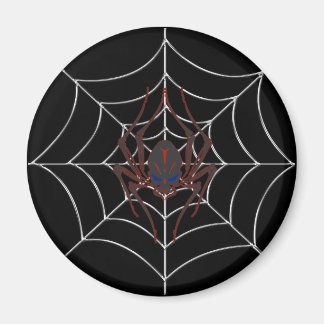 Imã Halloween Spider Web