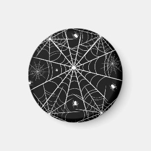 Imã Halloween Spider Web