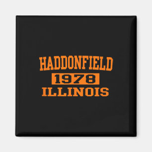 Imã Halloween Spooky Scary Haddonfield Illinois Hallow