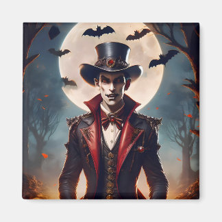 Imã Halloween Steampunk Gótico Zumbi Vampiro