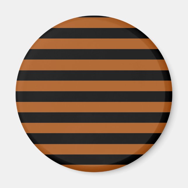 Imã Halloween Stripes (Frente)