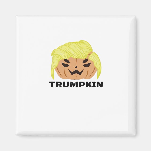 Imã Halloween Trumpkin Classic (Frente)