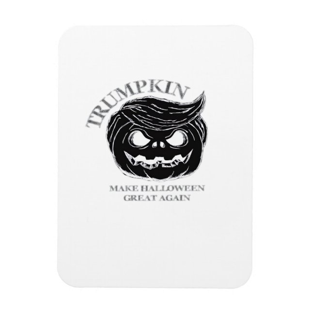 Ímã Halloween Trumpkin Engraçado e Bonita fantasia de  (Vertical)