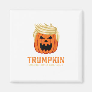 Imã Halloween Trumpkin Engraçado - Slogan Parody Spook