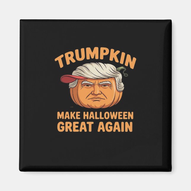 Imã Halloween Trumpkin Torna O Excelente De Halloween  (Frente)