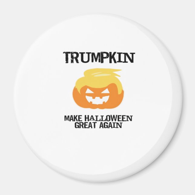 Imã Halloween Trumpkin V3 (Frente)