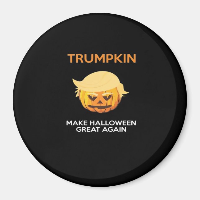 Imã Halloween Trumpkin V4 (Frente)