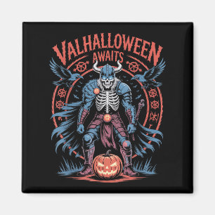 Imã Halloween Viking Warrior - Running And Ravens - Va