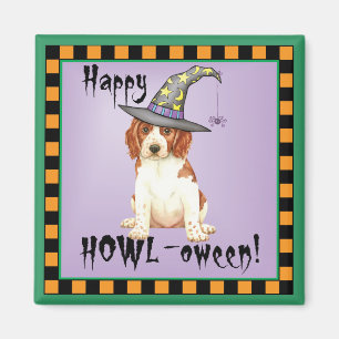 Imã Halloween Welsh Springer Spaniel