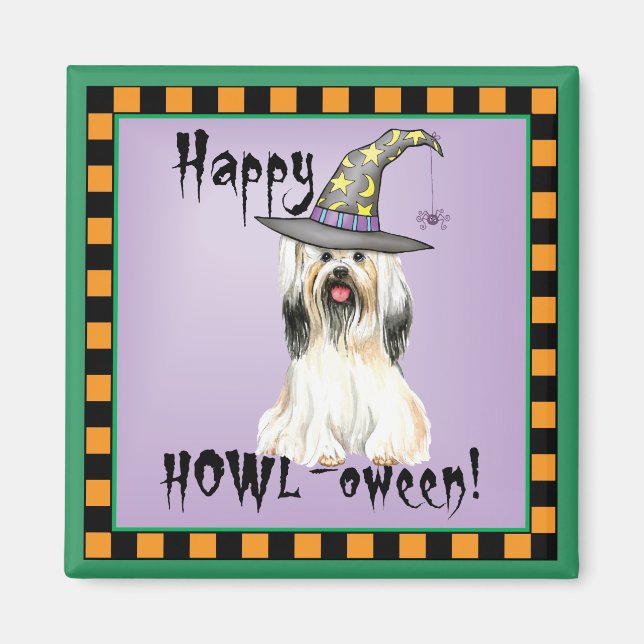 Imã Halloween Witch Magnet (Frente)