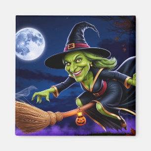 Imã Halloween/Witch Magnet
