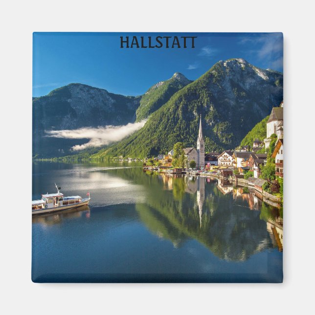 Imã Hallstatt Áustria (Frente)