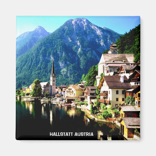 IMÃ HALLSTATT ÁUSTRIA (Frente)