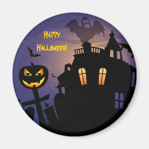 Imã Haloween feliz