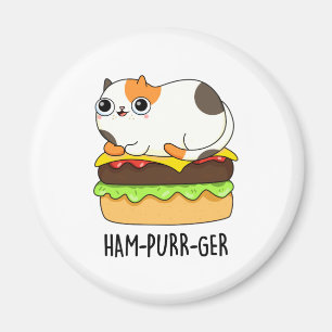 Imã Ham-Purr-Ger Gatinho Gatinho Gatinho Hambúrguer P
