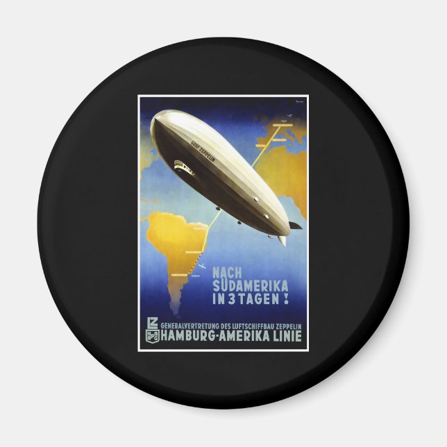 Imã Hamburg Amerika Linie Hamburg America Line HAPAG (Frente)