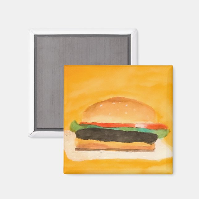 Imã Hamburger (Front/Back)