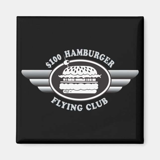 Imã Hambúrger de 100 Dólares - Clube Voador (Frente)
