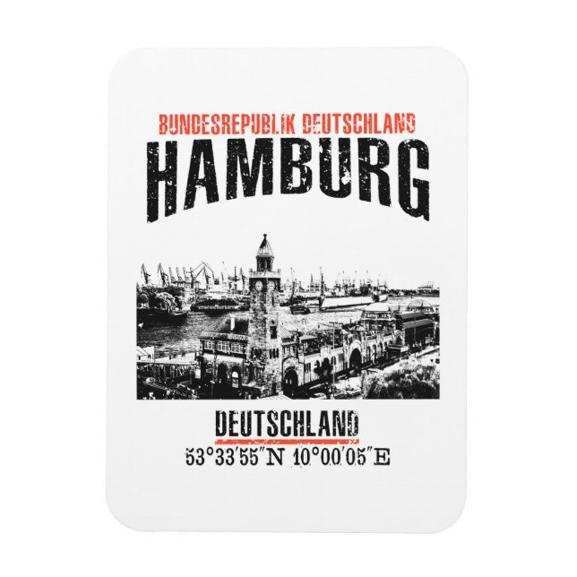 Ímã Hamburgo (Vertical)