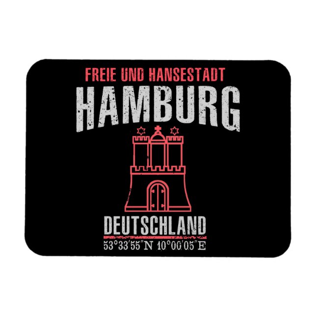 Ímã Hamburgo (Horizontal)