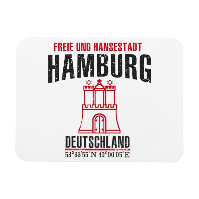 Ímã Hamburgo (Horizontal)