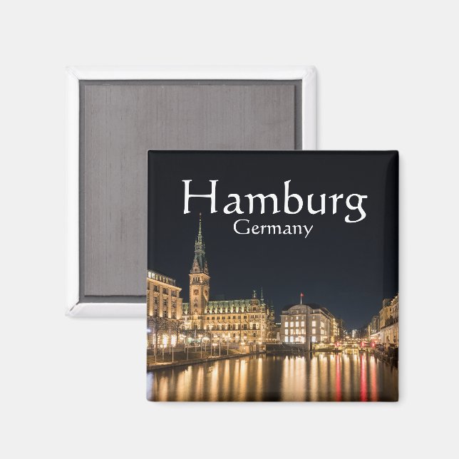 Imã Hamburgo Alemanha (Front/Back)