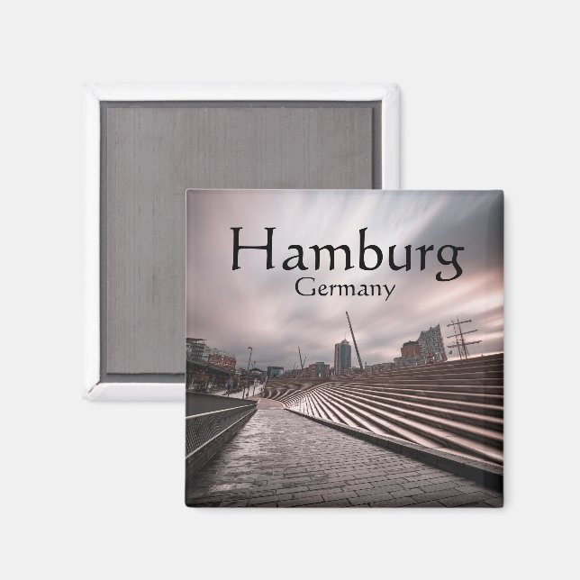Imã Hamburgo Alemanha (Front/Back)
