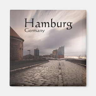 Imã Hamburgo Alemanha Magnet