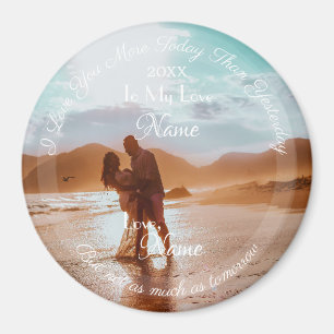 Imã HAMbyWG - casal no amor do por do sol