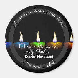 Imã HAMbyWG - Estilhaço de Vela com texto