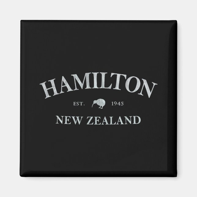 Imã Hamilton New Zealand Hamilton Nz Graphic Print  (Frente)