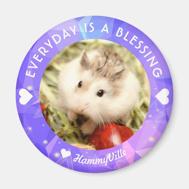 Imã Hammyville - Hamster Cute Robo (Frente)