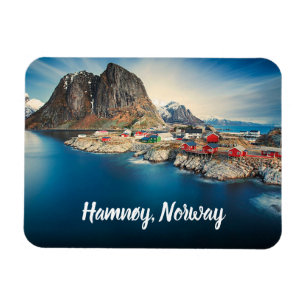 Ímã Hamnøy Norway estilized Magnet