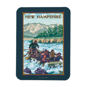 Ímã HampshireRiver novo que transporta a cena