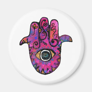 IMÃ ** HAMSA COR-DE-ROSA **