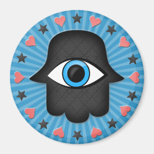 Imã hamsa khamsa Olho na mão da deusa