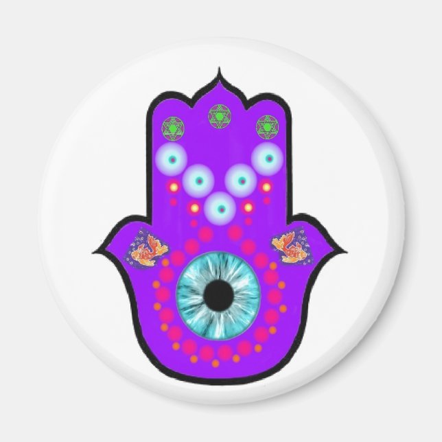 Imã Hamsa Magnet (Frente)